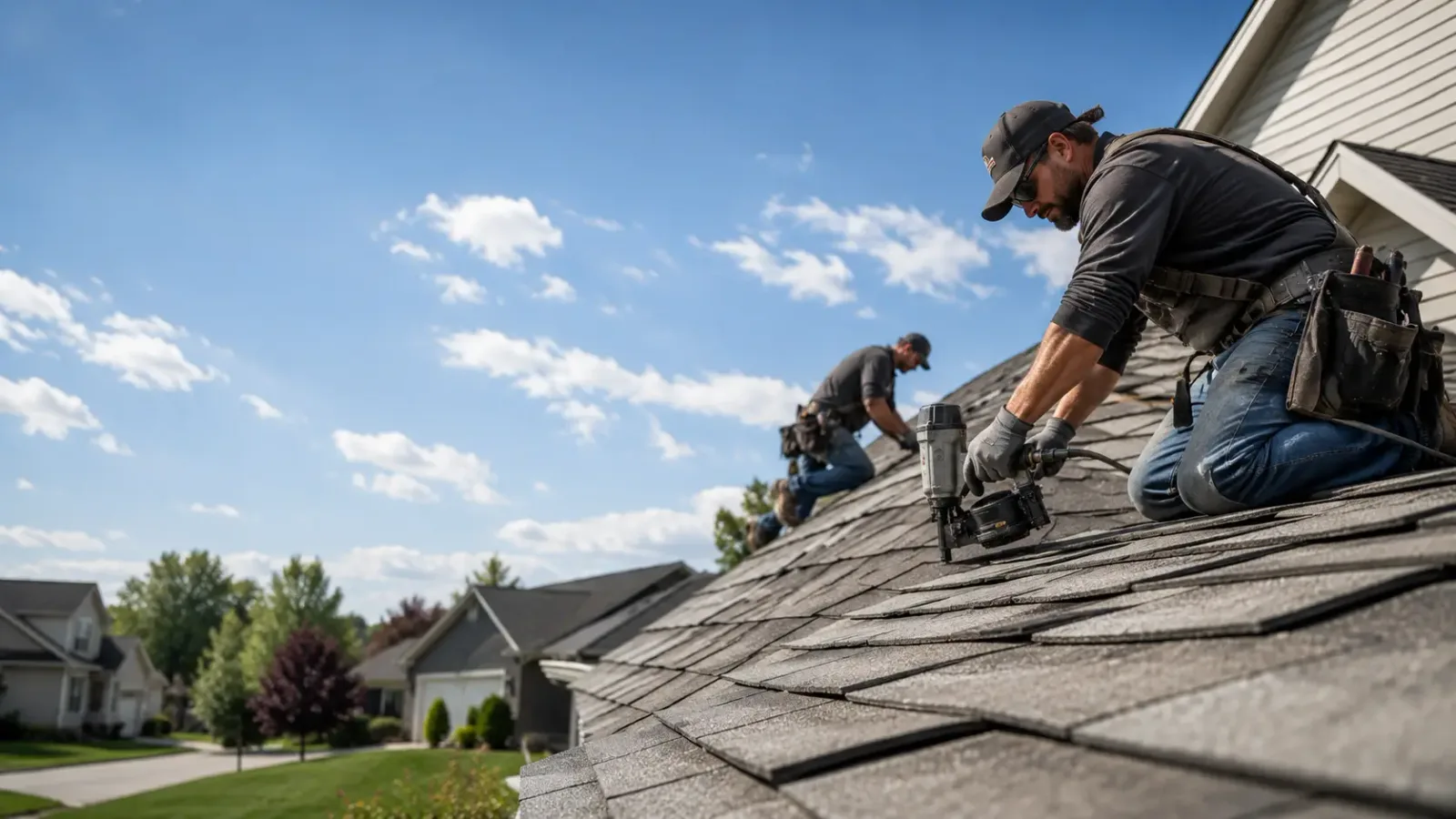 Storm Damage Roof Repair in Weston, PA near me